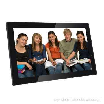 21.5" Digital photo frame, supports 1080P, Wi-Fi optional